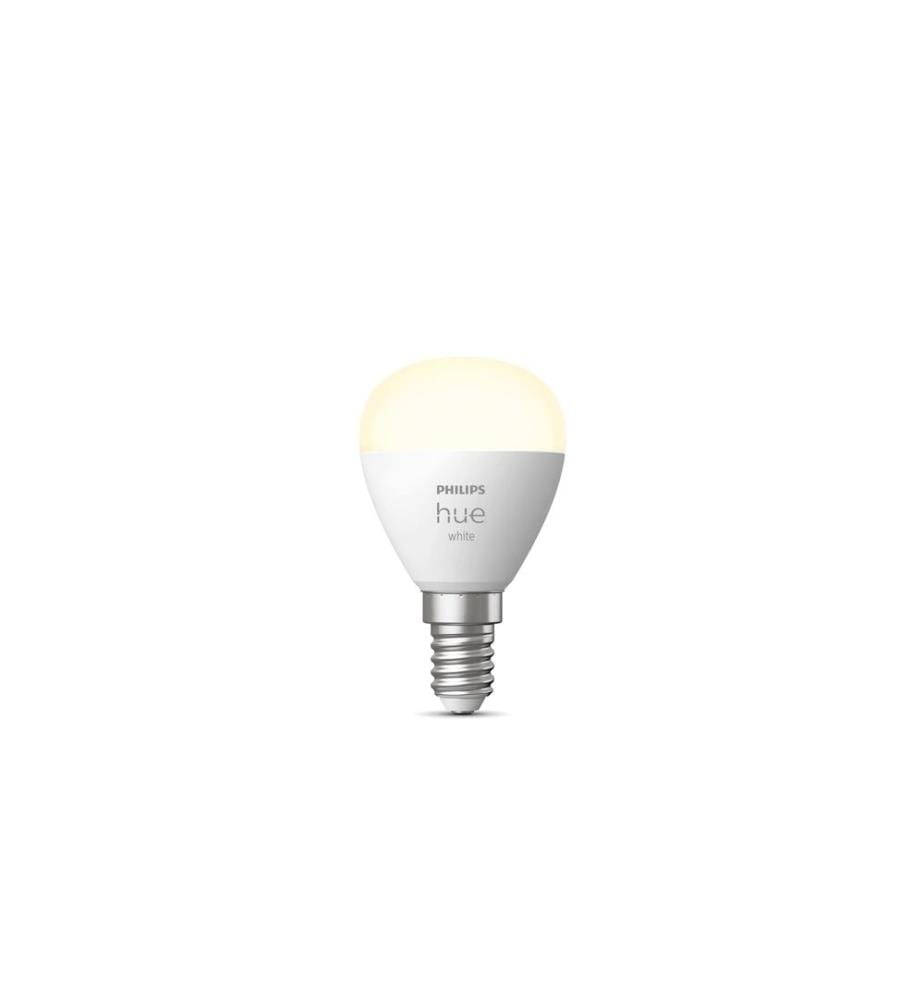 PHILIPS HUE - Ampoule White E14 Lustre pack individuel 470 lm