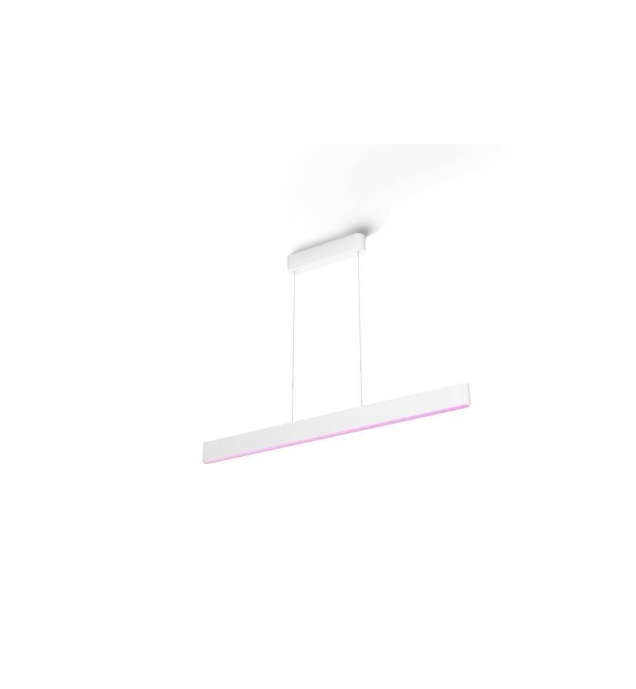 PHILIPS HUE - White & Col. Amb. suspension Ensis blanc 4750 lm