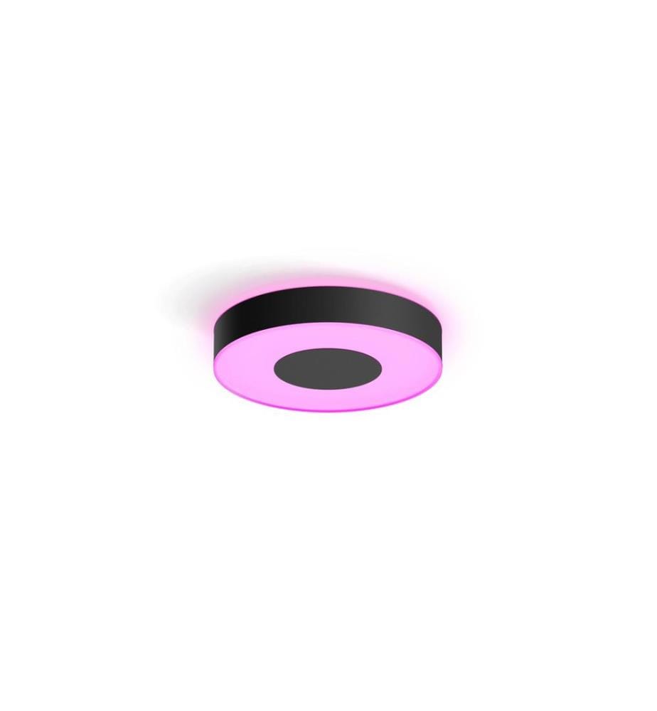 PHILIPS HUE - White & Col. Amb. Infuse Plafonnier M noir