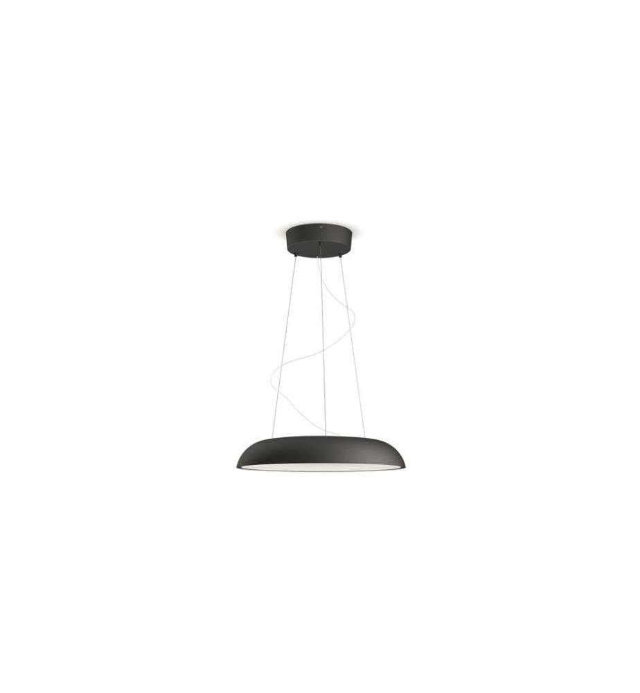 PHILIPS HUE - White Amb. Amaze suspension noir 2750 lm + dimmer