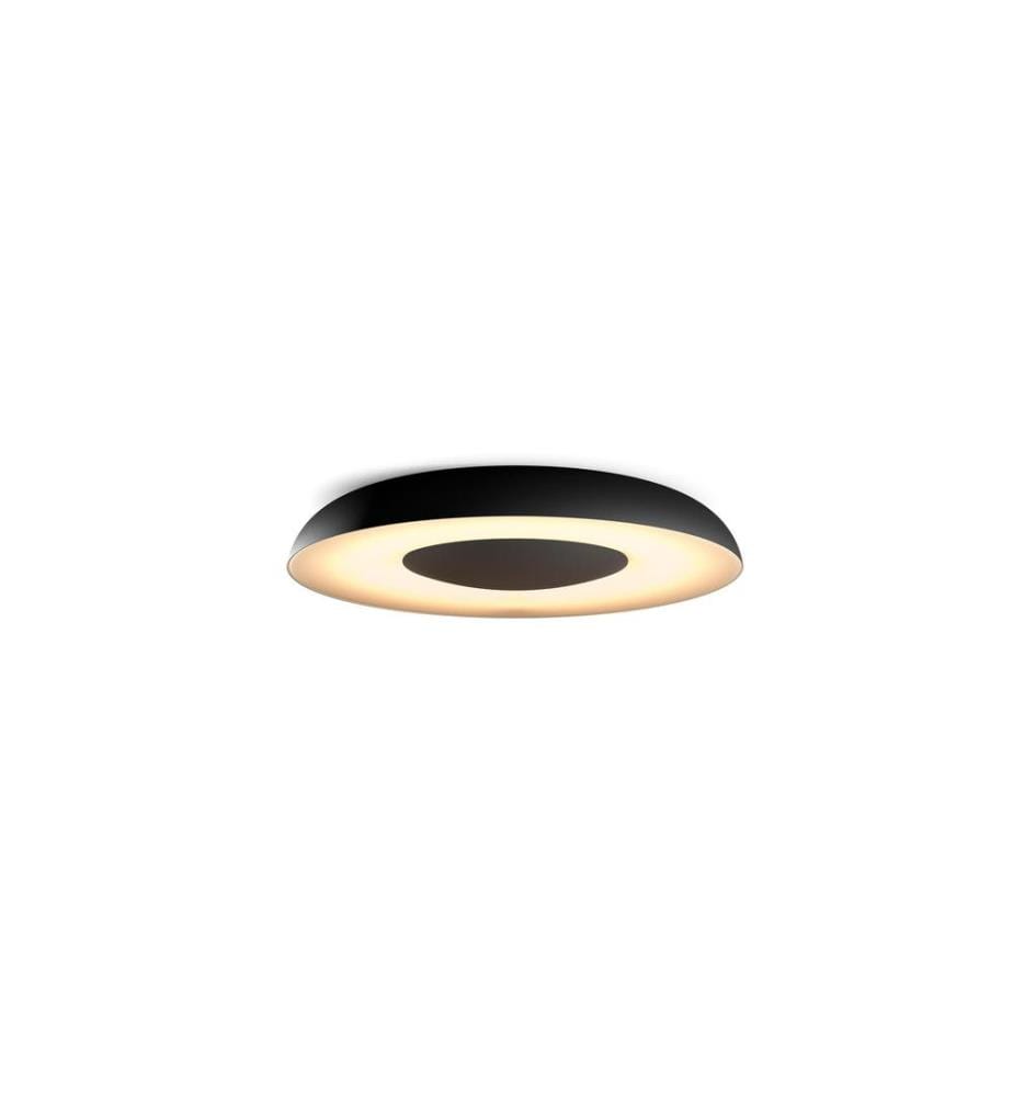 PHILIPS HUE - White Amb. Still plafonnier noir 2350lm + variateur d'intensité lumineuse