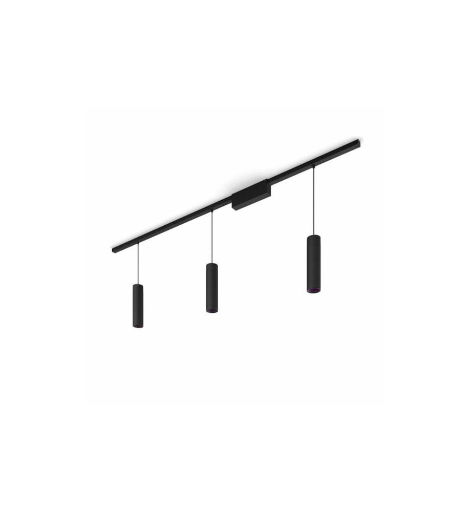 PHILIPS HUE - Perifo Basis-Set 3er Lampe à suspendre noire