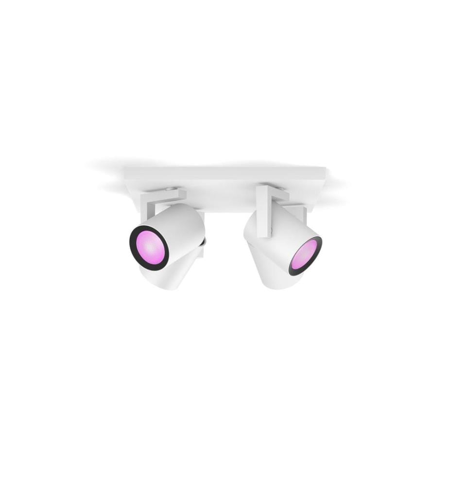 PHILIPS HUE - White & Color Ambiance Argenta Spot 4 pièces Blanc
