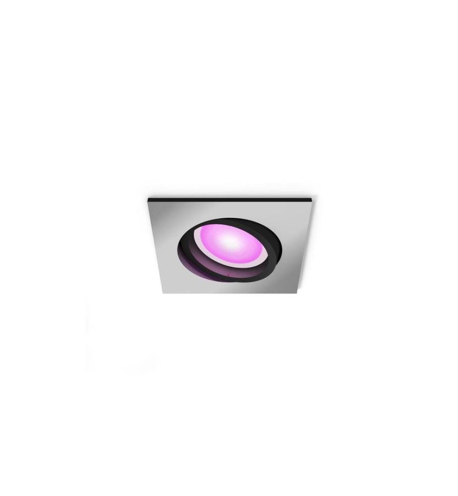 PHILIPS HUE - White & Color Ambiance Centura Spot à encastrer Angulaire Aluminium