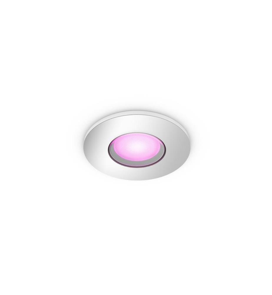 PHILIPS HUE - White & Color Ambiance Xamento Spot à encastrer Argent