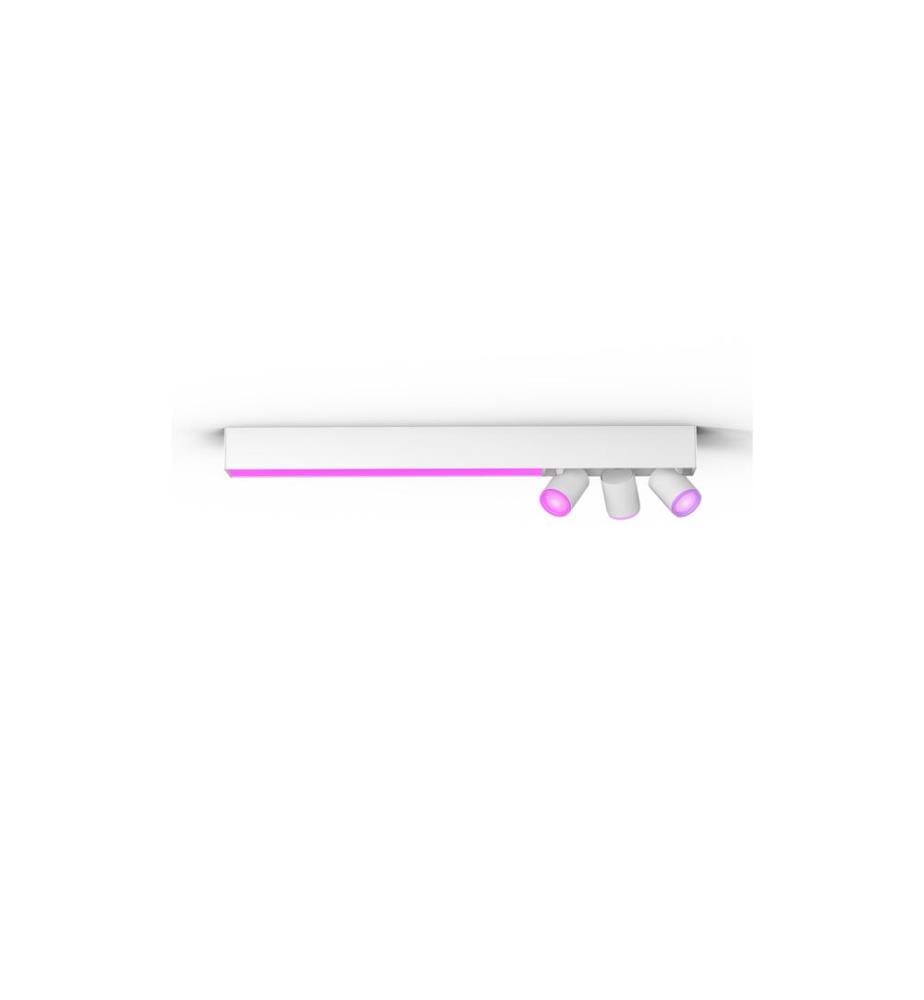 PHILIPS HUE - White & Color Ambiance Centris 3 Spot de plafond Blanc