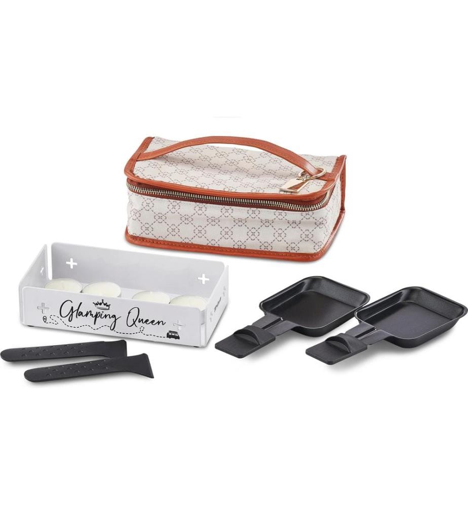 TRISA - Raclette à bougie chauffe-plat Journey Deluxe Blanc