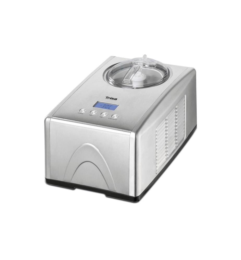 TRISA - Machine à glace La Crèmeria 1.5 l, Argenté
