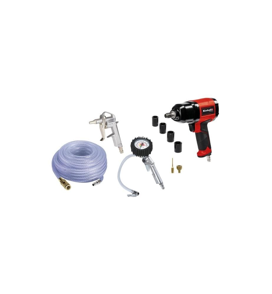 EINHELL - Kit d'accessoires pour air comprimé, 10 pièces
