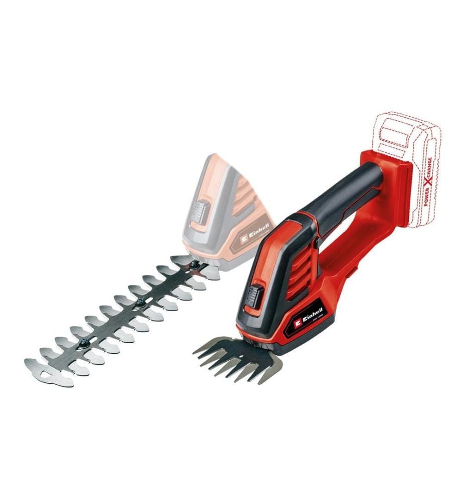 EINHELL - Cisailles à couper l’herbe sans fil GE-CG 18/100 Li-Solo