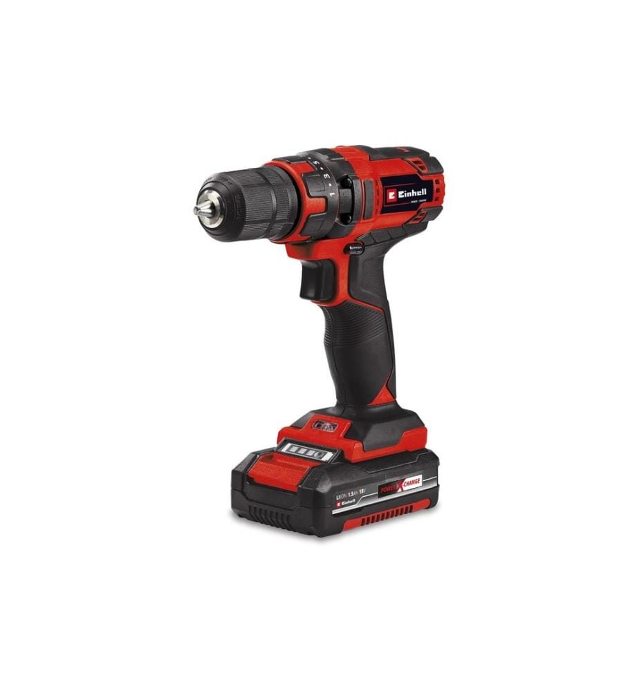 EINHELL - Perceuse-visseuse sans fil TC-CD 18/35-2 Li (1 x 1.5 Ah)