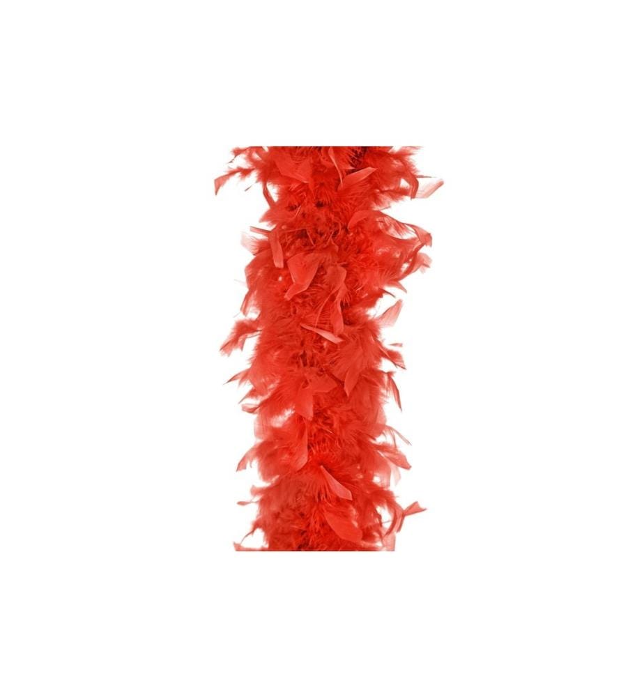 Accessoires de fête Boa Rouge