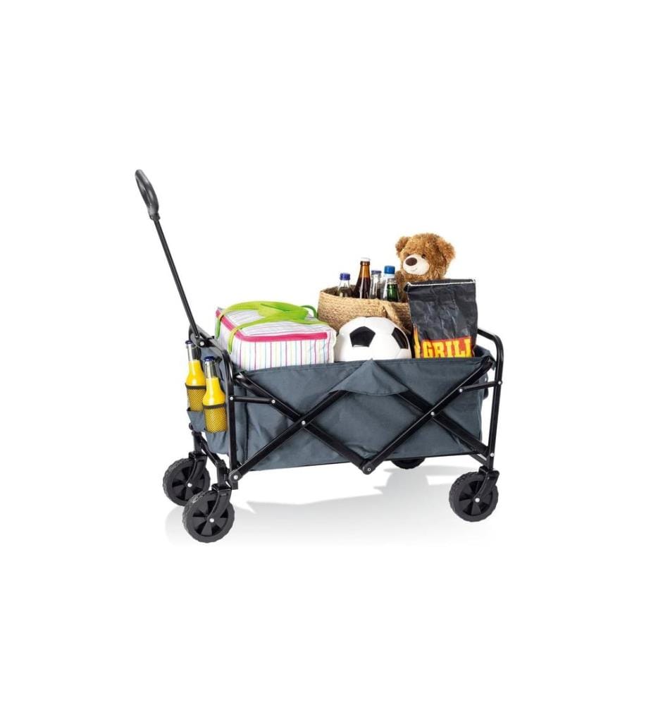 EASYMAXX - Chariot pliable, Gris