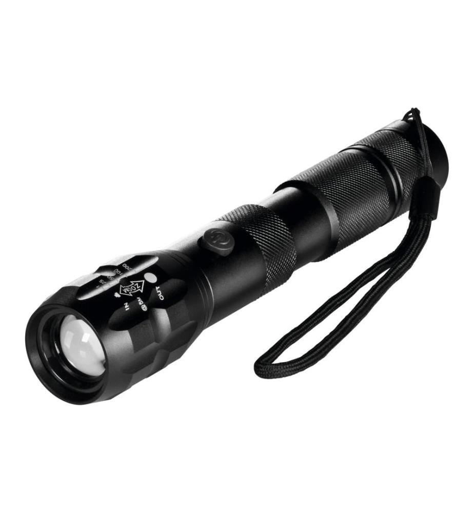 MAXXMEE - Lampe de poche MAXXMEE - Power 3.7 V 1800 mAh noire