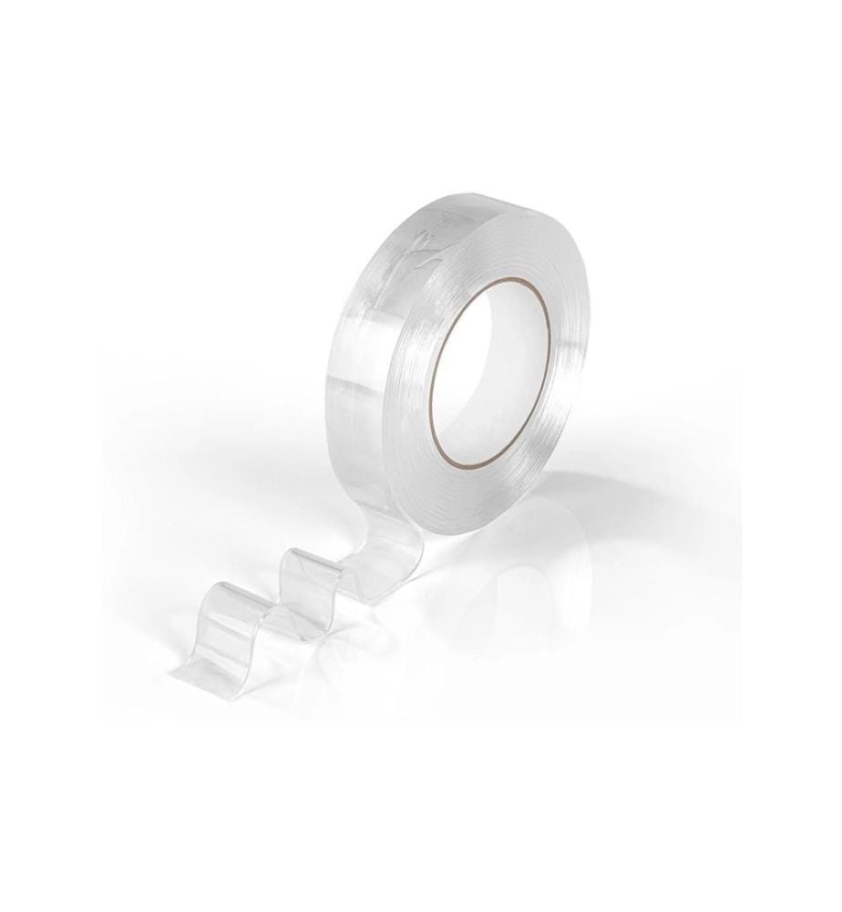 EASYMAXX - Ruban adhésif sans trace 30 mm x 5 m, Transparent