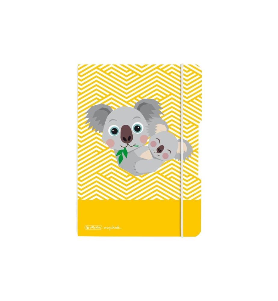 HERLITZ - Carnet de notes Koala A5 40 feuilles pointillées
