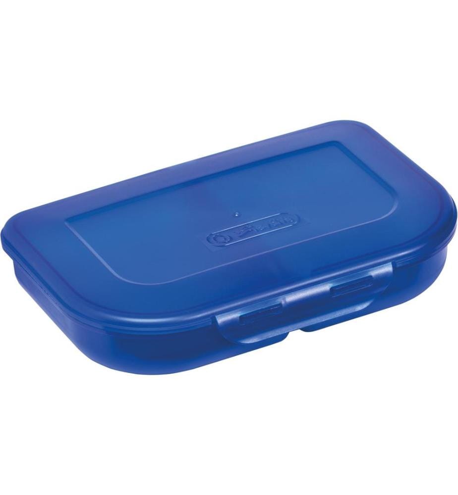 HERLITZ - Boîte casse-croûte 23 x 15.5 x 4 rose uni