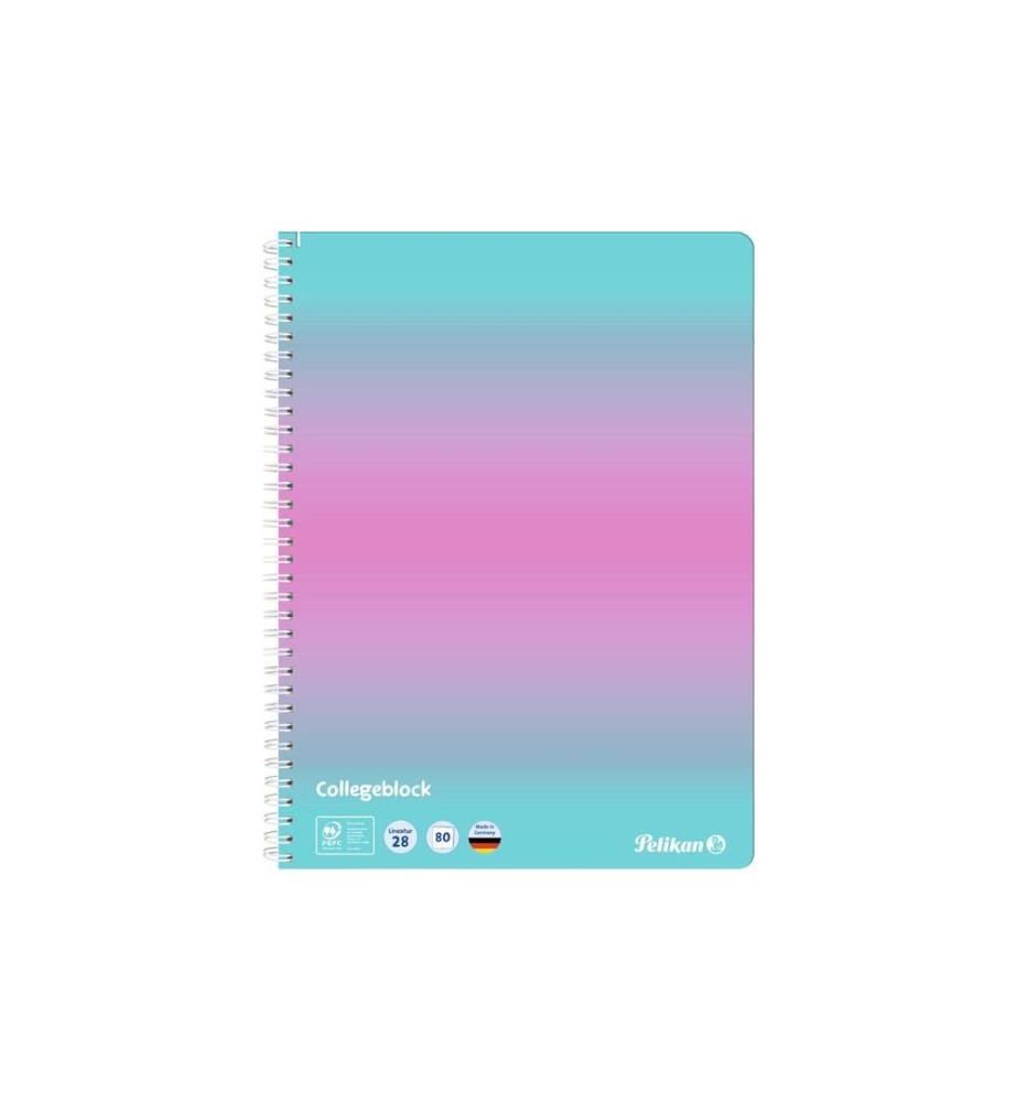 HERLITZ - Bloc-notes A4, 80 feuilles quadrillées
