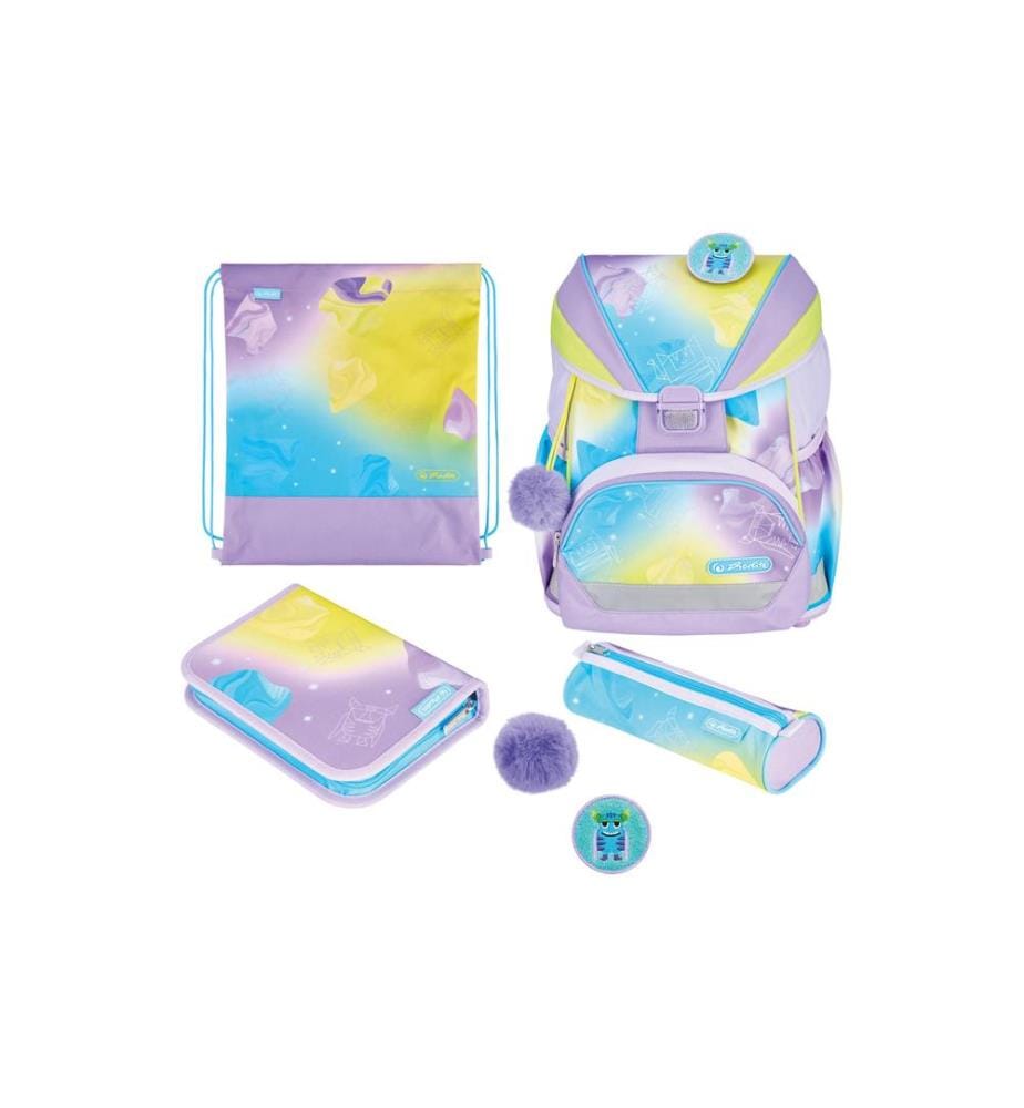 HERLITZ - Set de cartable UltraLight XL Plus Monster 22 l