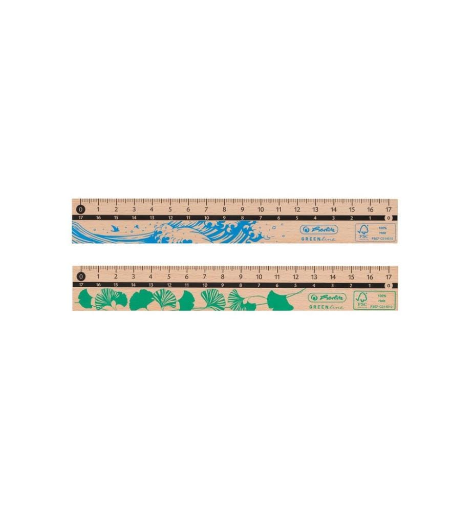HERLITZ - Règle Greenline 17 cm