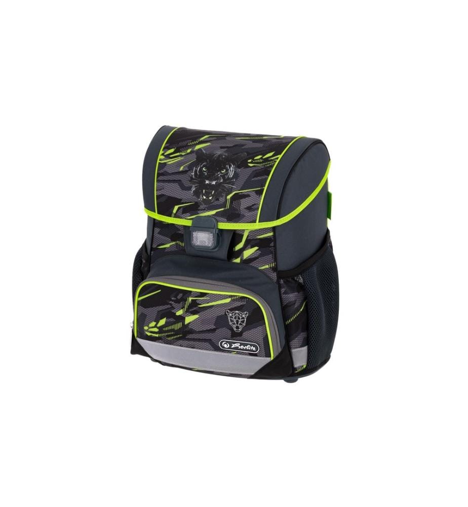 HERLITZ - Ensemble de sacs à dos pour lécole Loop Plus Wild Panther 4 pièces 17 l