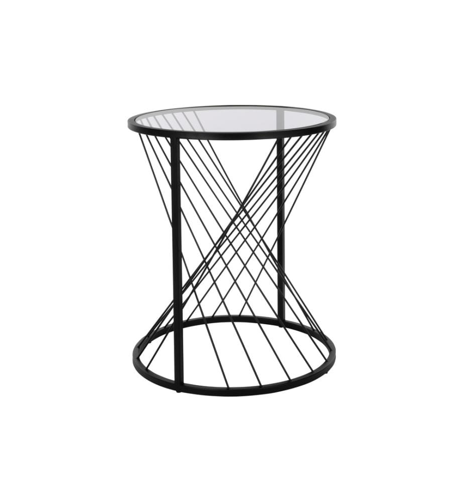 EGLO - Table d'appoint Otawara Ø 46 x 55 cm, noir