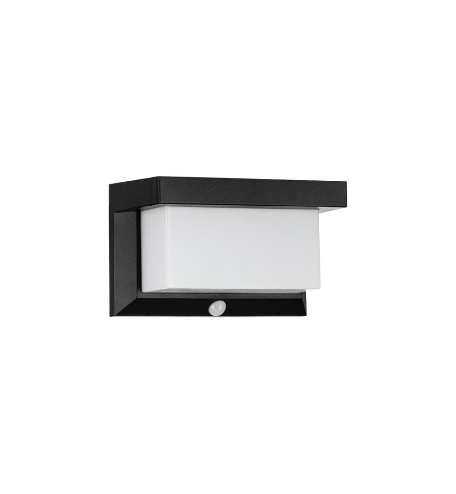 EGLO - Leuchten Lampe murale UTRERA Solaire 32 X 0.12W, capteur, noir