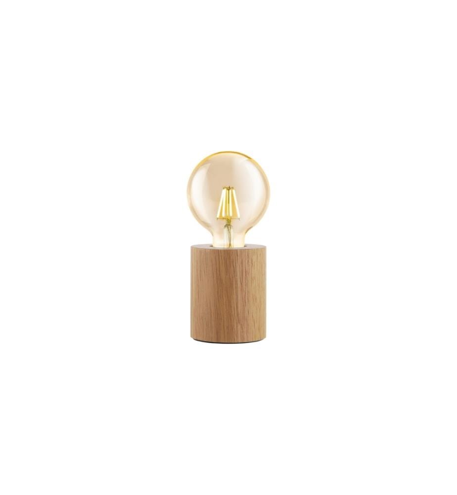EGLO - Leuchten Lampe de bureau TURIALDO 1x E27, Brown