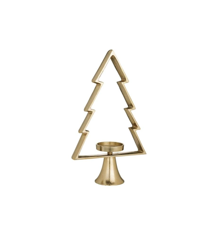 EGLO - Photophore de Noël Sapin Mukayle 44 cm, Doré
