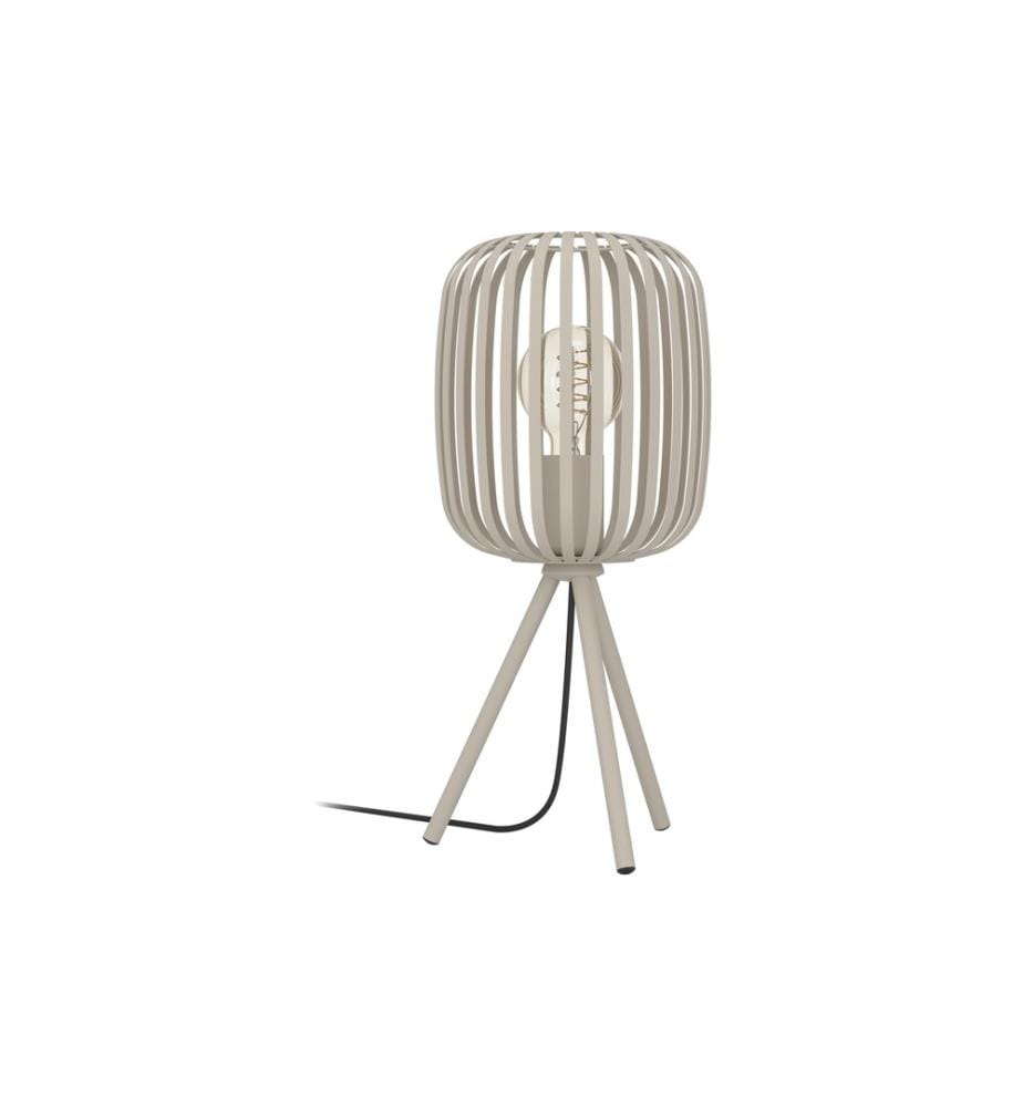 EGLO - Leuchten Lampe de bureau Zigbee ROMAZZINA beige excl. E27 1x40W
