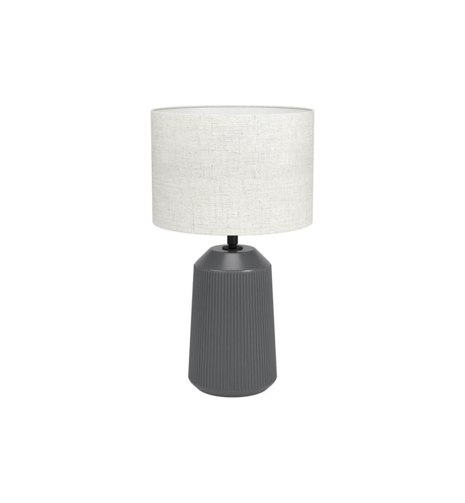 EGLO - Leuchten Lampe de bureau CAPALBIO gris excl. E27 1x40W