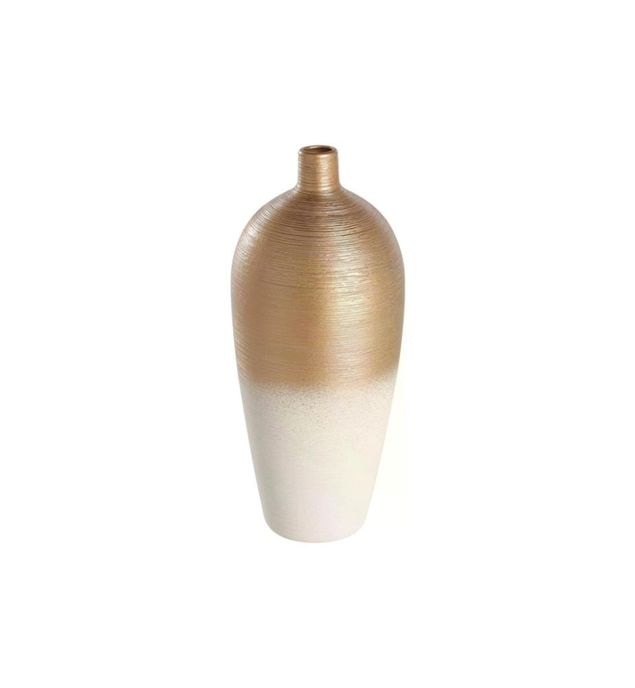 EGLO - Vase Saryksu 35.5 cm, Doré/Blanc