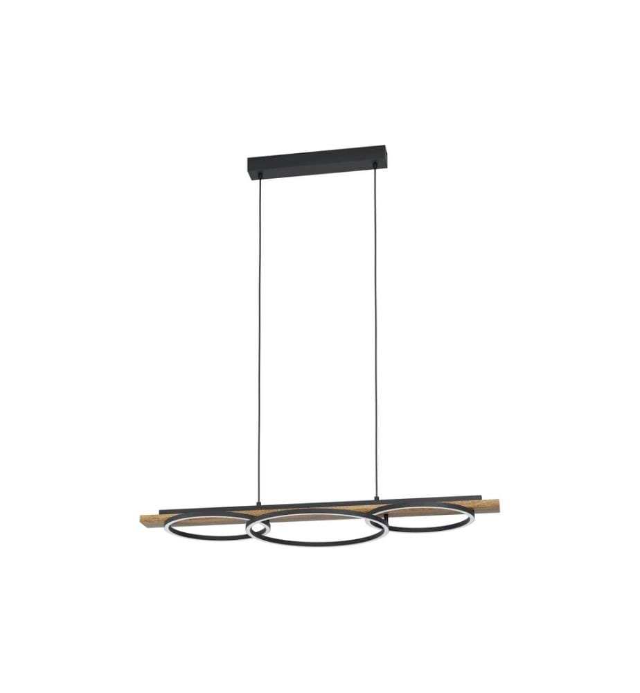 EGLO - Leuchten Suspension à LED BOYAL LED 2 x 12.5W 3000K brun