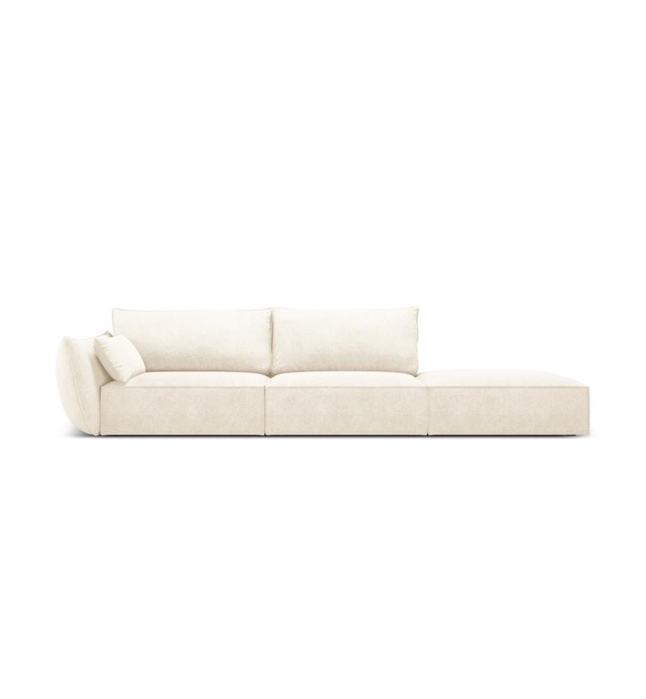 Canapé Droit, "Kaelle", 4 Places, 264x110x85 cm, Fabriqué en Europe