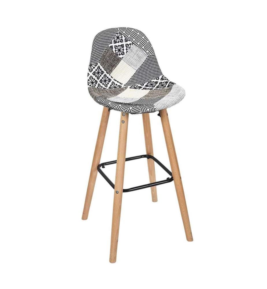 Lot de 2 Tabourets de Bar 43 x 93,3 x 39 cm - Multicolore