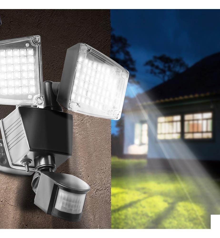 Lot de 2 Projecteurs LED 23,5 x 29 cm