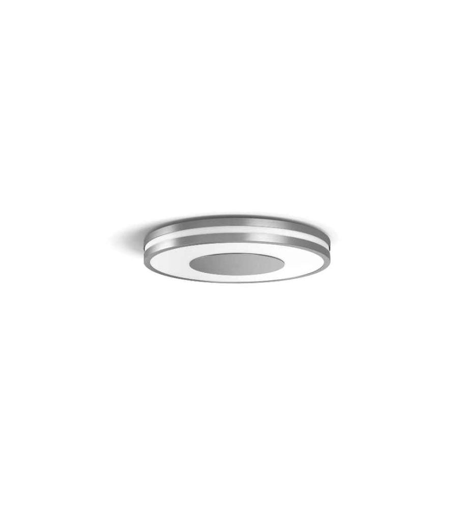 Plafonnier White Ambiance Being, Ø 34.8 cm, argent, BT