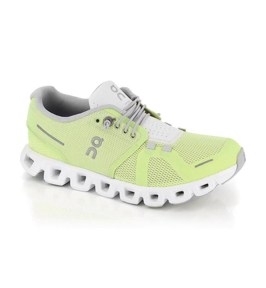 Baskets de Course Cloud 5 - Vert Clair et Blanc