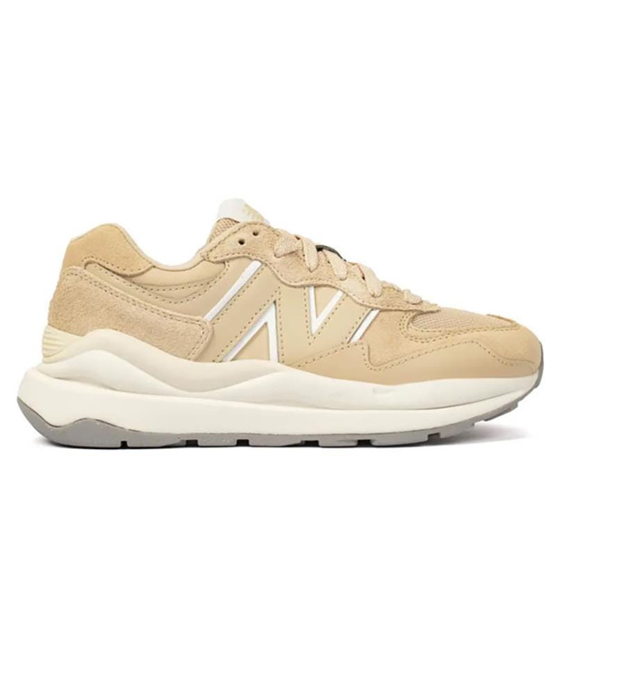Baskets 5740 - Beige et Blanc