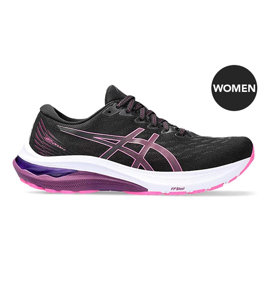 Chaussures de Course pour Femme GT-2000 11 - Black & Hot Pink