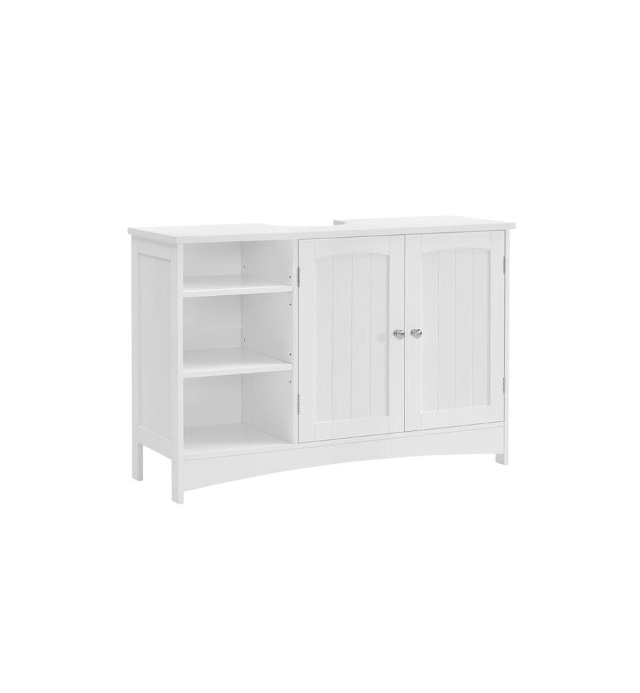 VASAGLE - Meuble sous lavabo 90 x 60 cm, Blanc
