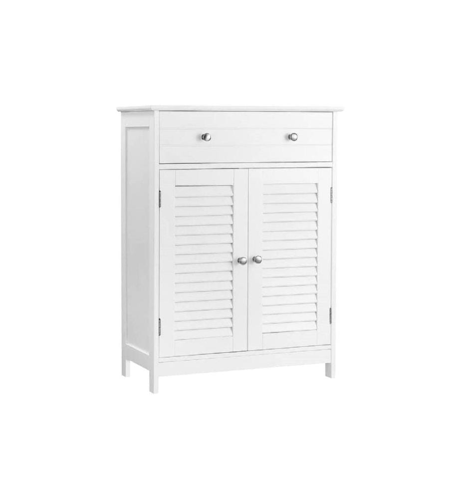 VASAGLE - Commode 60 x 80 cm, Blanc