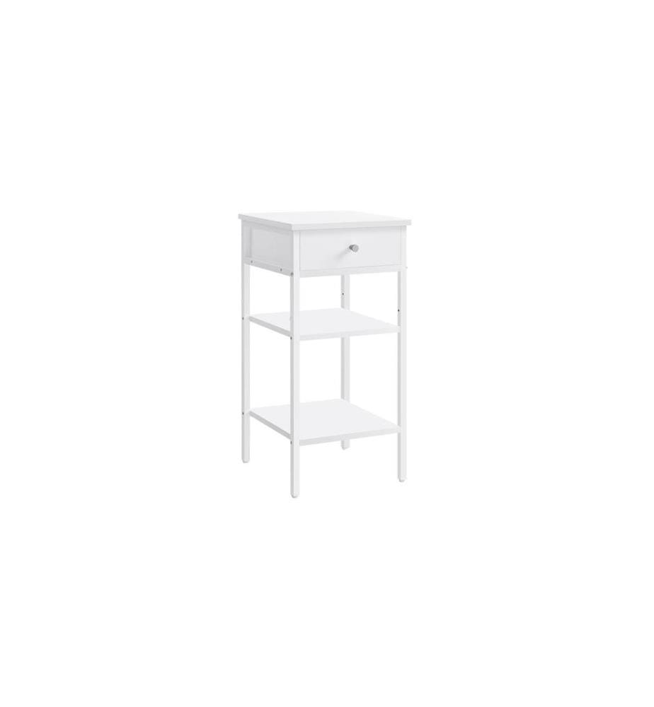 VASAGLE - Table de nuit 35 x 70 cm, Blanc