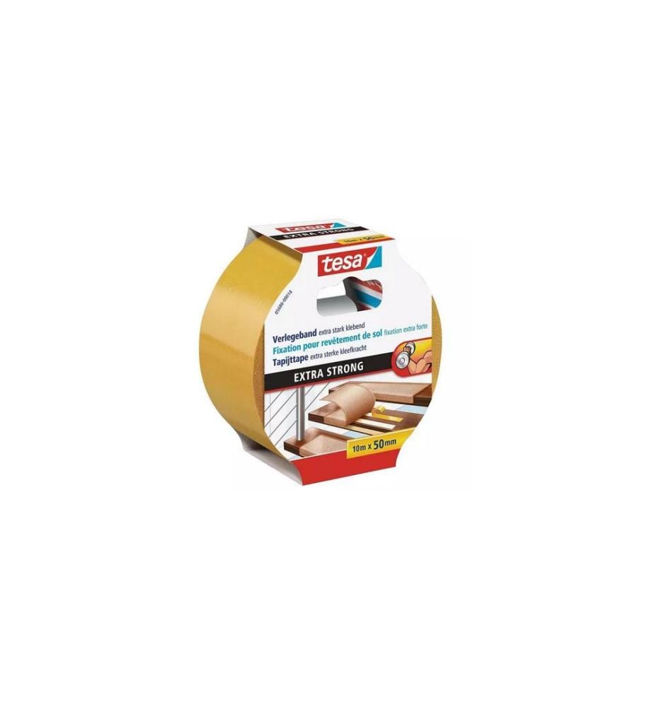 TESA - Ruban adhésif -Set extra fort, 10 m x 50 mm, 6 rouleaux