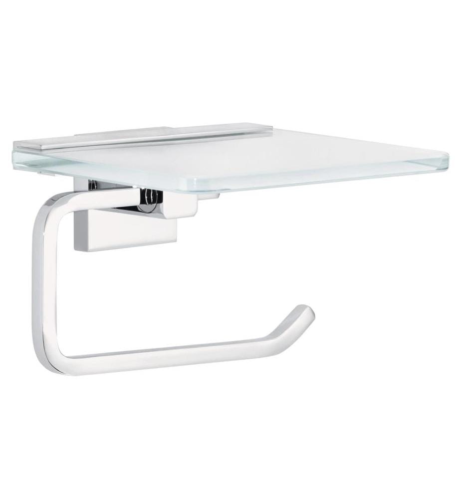TESA - Porte-rouleau pour papier toilette Deluxxe, Argenté