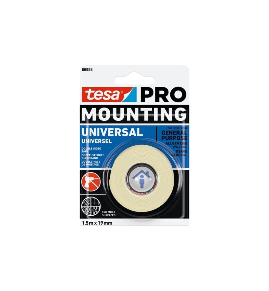 TESA - Ruban de montage Pro 66958 Support universel
