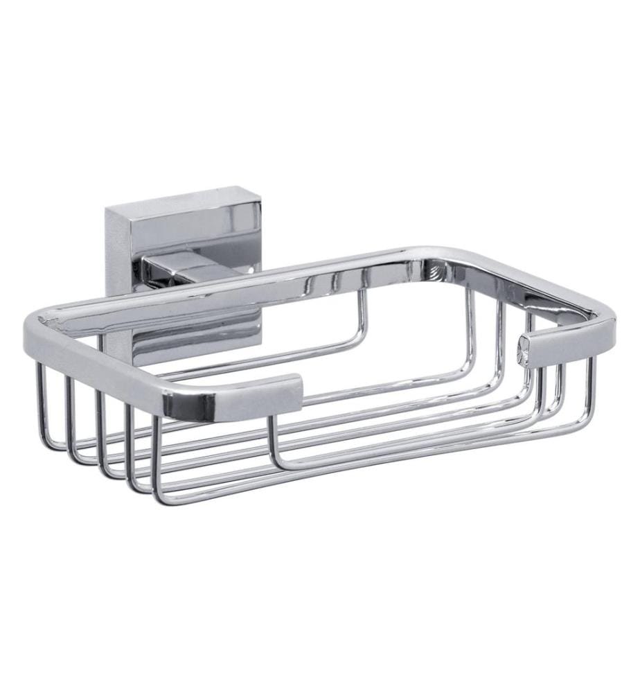 TESA - Supports pour ustensiles de salle de bains Ekkro Argenté, Métal