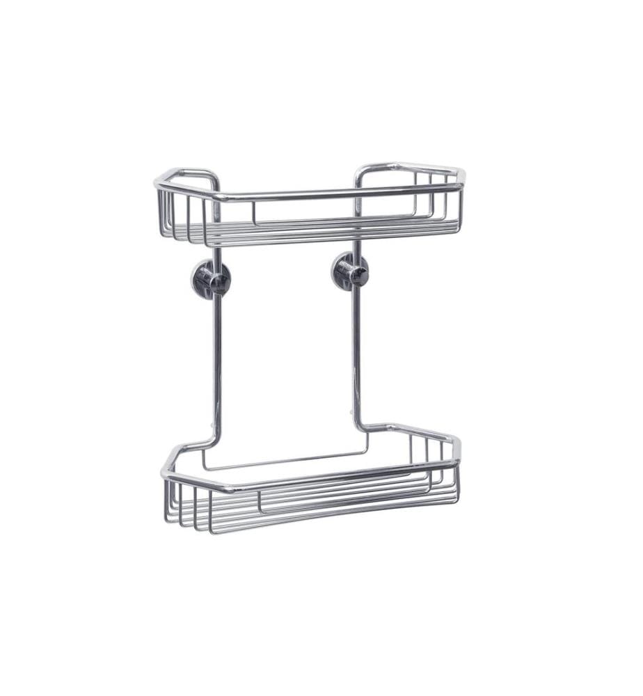 TESA - Console de rangement Draad sans perçage, argent