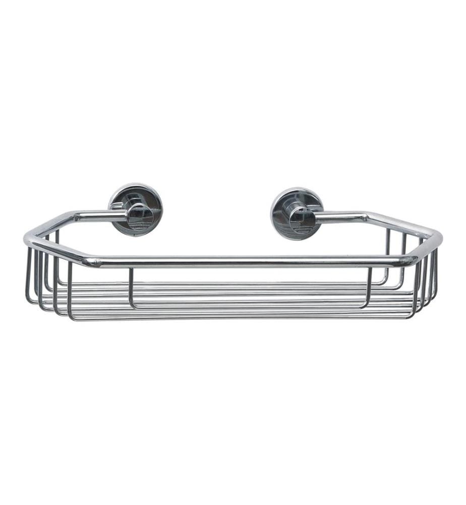 TESA - Console de rangement Draad sans perçage, argent