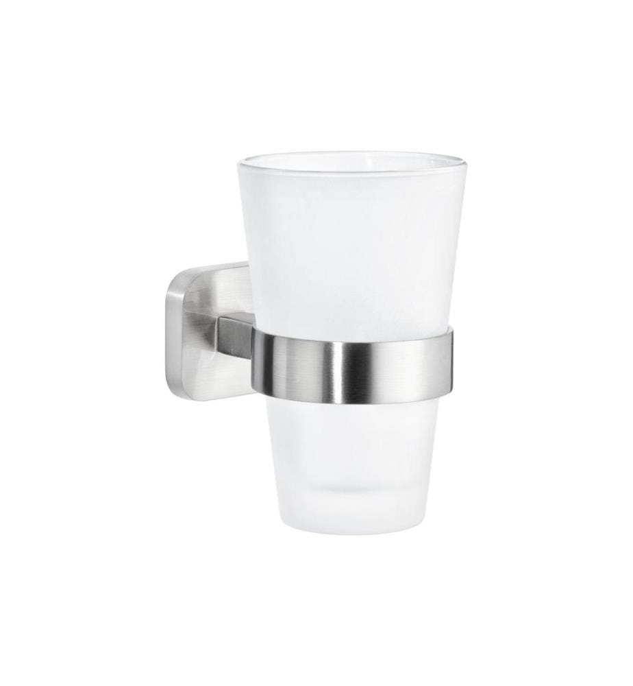 TESA - Porte-brosse à dents Esteetic sans perçage, argent